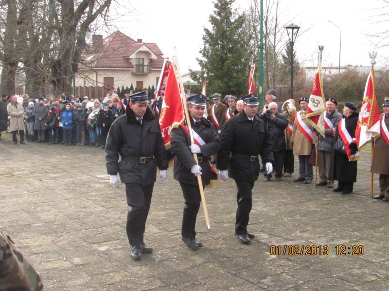 2013.02.01 - OSP Słońsk w uroczystościach z okazji 68 rocznicy wyzwolenia Słońska